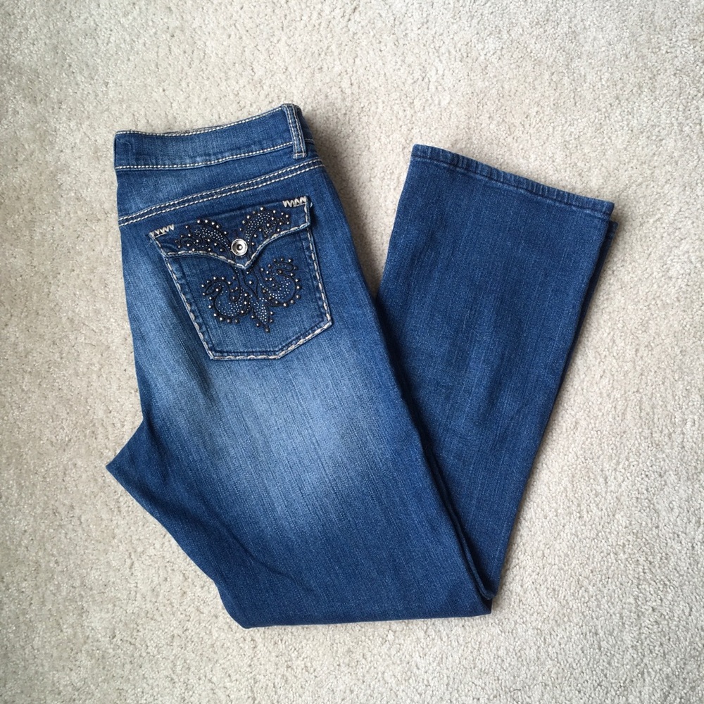 Boot Cut 9.8 Premium Jeans, Size 12